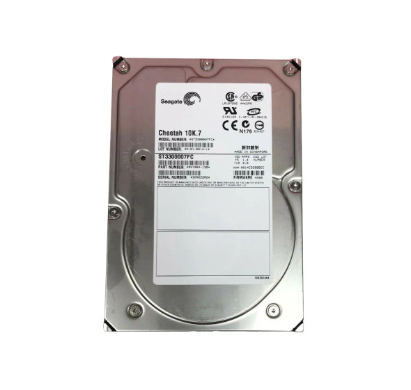 9X1004-138 - Seagate Cheetah 10K.7 300GB 10000RPM Fibre Channel 2Gb/s 8MB Cache 3.5-inch Hard Drive