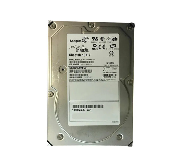 9X1007-031 - Seagate Cheetah 10K.7 300GB 10000RPM 16MB Cache Fibre Channel 2Gb/s 3.5-inch Hard Drive