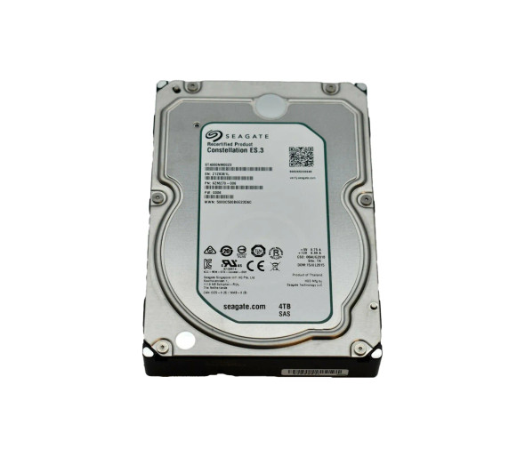 9ZM270-006 - Seagate Constellation ES.3 4TB 7200RPM 128MB Cache SAS 6Gb/s (512n) 3.5-inch Hard Drive
