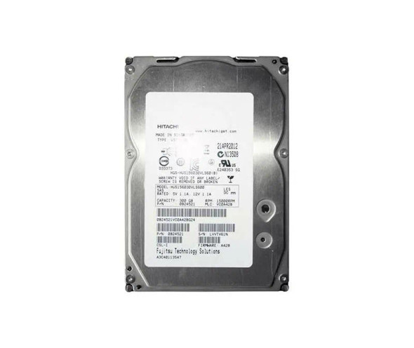 A3C40113547 - Fujitsu 300GB 15000RPM SAS 6Gb/s 64MB Cache 3.5-inch Hard Drive