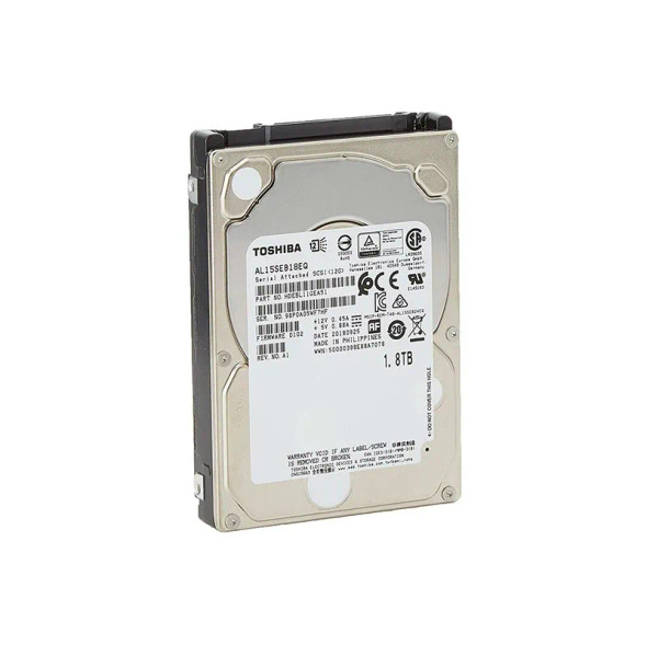 AL15SEB18EQ - Toshiba 1.8TB 10000RPM SAS 12Gb/s 128MB Cache 2.5-inch Hard Drive