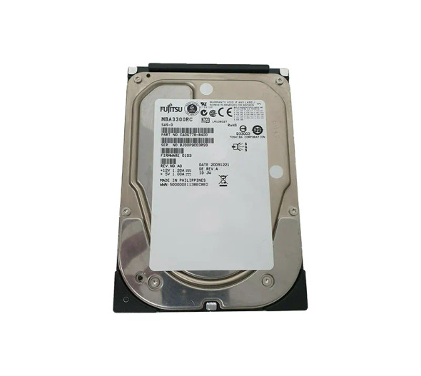 CA06778-B400 - Fujitsu Enterprise 300GB 15000RPM SAS 3Gb/s 16MB Cache 3.5-inch Hard Drive