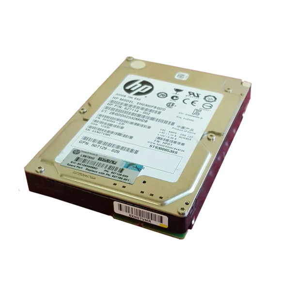 EH0300FBQDD - HPE 300GB 15000RPM SAS 6Gb/s Hot-Swappable 64MB Cache (512-Bytes) 2.5-inch Hard Drive with Tray for MSA