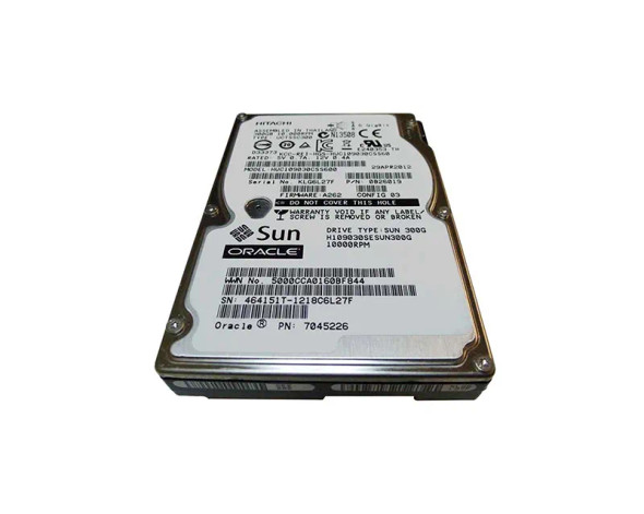 H109030SESUN300G - Sun 300GB 10000RPM SAS 6Gb/s Hot-Swappable 64MB Cache 2.5-inch Hard Drive with Tray