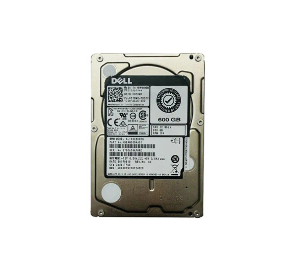 HDEAG00DAA51 - Toshiba 600GB 15000RPM SAS 12Gb/s 2.5-inch Hard Drive