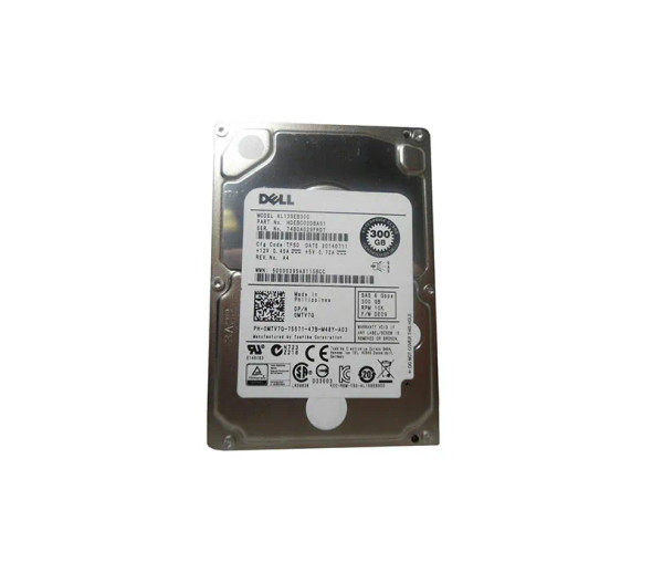 HDEBC030DAA51 - Dell 300GB 10000RPM SAS 6Gb/s 2.5-inch Hard Drive
