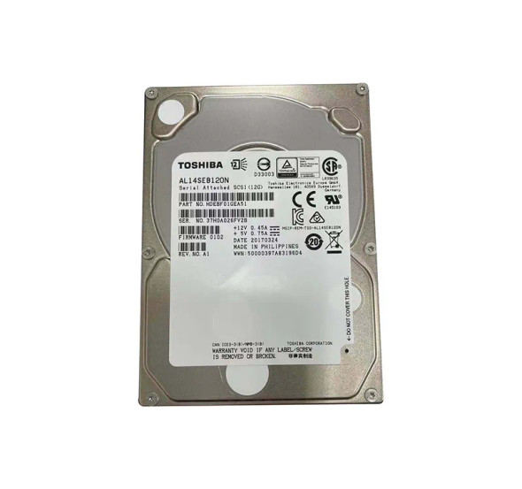 HDEBF01GEA51 - Toshiba Enterprise Performance 1.2TB 10000RPM 128MB Cache SAS 12Gb/s (512n) 2.5-inch Hard Drive