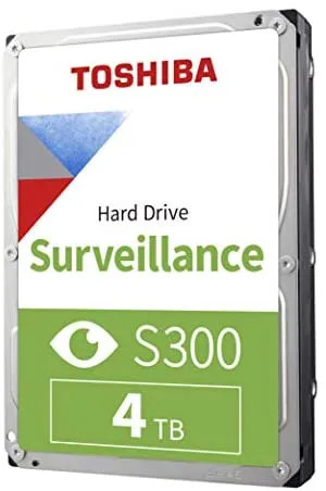 HDWT140UZSVAR - Toshiba S300 Surveillance series 4TB 5400RPM SATA 6Gb/s 128MB Cache 3.5-inch Hard Drive