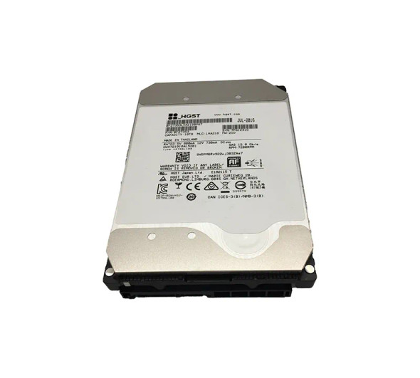 HUH721010AL5201 - HGST Ultrastar DC HC510 10TB 7200RPM SAS 12Gb/s 256MB Cache (512e / SED-TCG) 3.5-inch Hard Drive
