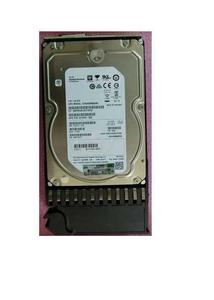 J9F43A - HPE 6TB SAS 12Gb/s Hot-Swappable Midline 7200RPM 128MB Cache (512e) 3.5-inch Hard Drive with Tray for MSA 1040 2040 2050 2052 2000 2000i and P2000