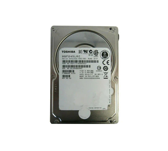 MBF245LRC - Toshiba 450GB 10000RPM SAS 6Gb/s 16MB Cache 2.5-inch Hard Drive