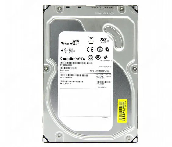 ST1000NM0001 - Seagate Constellation ES 1TB 7200RPM SAS 6Gb/s 64MB Cache 3.5-inch Hard Drive