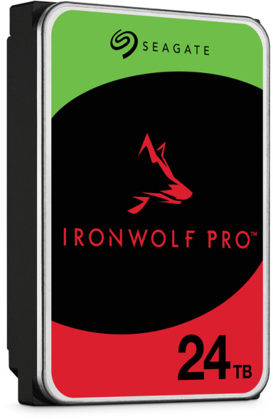ST24000NT002 - Seagate IronWolf Pro 24TB 7200RPM SATA 6Gb/s 512 Cache LFF 3.5-inch Hard Drive