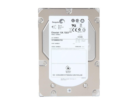 ST3300557SS - Seagate Cheetah 15K.7 300GB 15000RPM SAS 6Gb/s 16MB Cache (SED) 3.5-inch Hard Drive