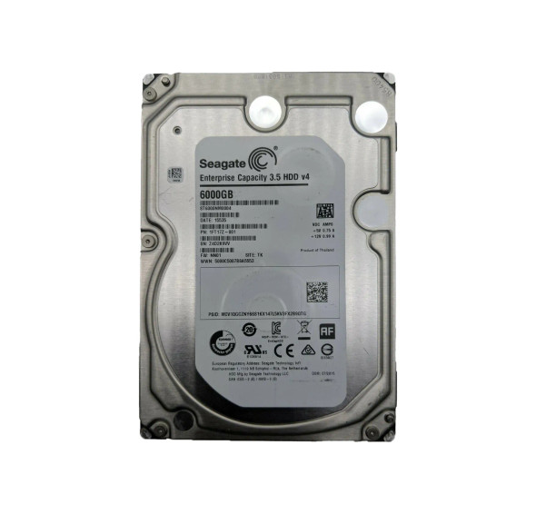 ST6000NM0004 - Seagate Enterprise 6TB 7200RPM SATA 6Gb/s 128MB Cache 3.5-inch Hard Drive