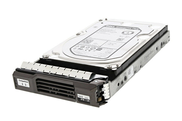 W6YC4 - Dell 8TB 7200RPM SAS 12Gb/s Nearline 256MB Cache 3.5-inch Hard Drive with Tray for Storage