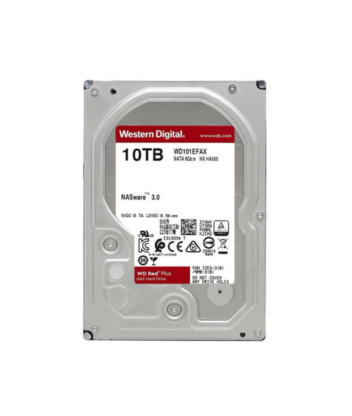 WD101EFAX - Western Digital Red Plus 10TB 5400RPM SATA 6Gb/s 256MB Cache 3.5-inch Hard Drive