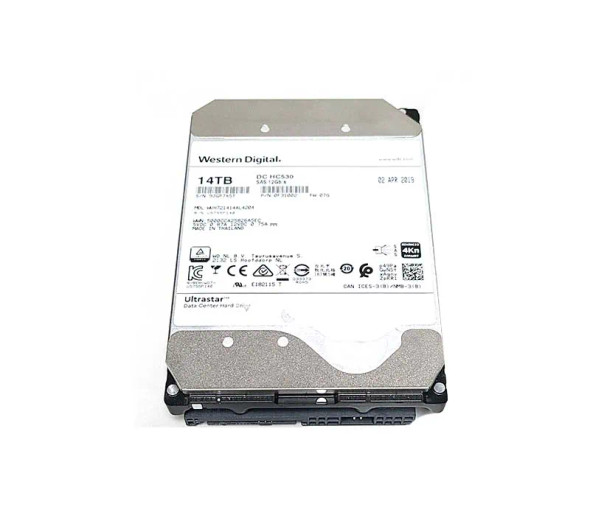 WUH721414AL4204 - Western Digital Ultrastar DC HC530 14TB 7200RPM SAS 12Gb/s 512MB Cache 3.5-inch Hard Drive