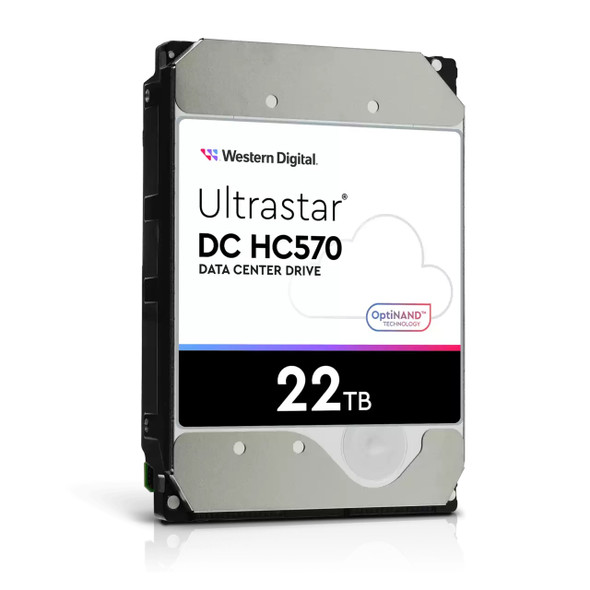 WUH722222AL5200 - Western Digital Ultrastar DC HC570 22TB 7200RPM SAS 12Gb/s 512MB Cache 3.5-inch Hard Drive