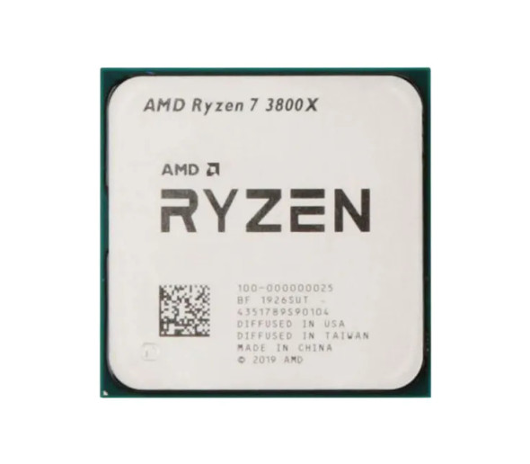 100-000000025 - AMD Ryzen 7 3800X Octa-core (8 Core) 3.9GHz 32MB L3 Cache Socket AM4 Processor