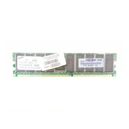251584-041 - Compaq 512MB DDR-266/PC-2100 RDIMM 184-Pin CL2.5 Single Rank x4 ECC Registered Memory Module