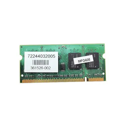 361526-002 - Compaq 512MB DDR2-533/PC2-4200 SODIMM 200-Pin CL4 Dual Rank x16 Non-ECC Unbuffered Memory Module