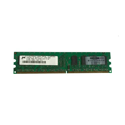 375239-041 - Compaq 512MB DDR2-400/PC2-3200 UDIMM 240-Pin CL3 Single Rank x8 Non-ECC Unbuffered Memory Module