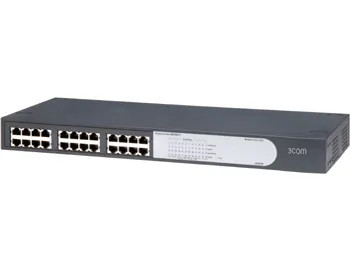 3C16471B - 3Com 2024 SuperStack 3 24 x RJ-45 Ports 10/100Base-TX Layer 2 Unmanaged Rack-mountable Fast Ethernet Network Switch