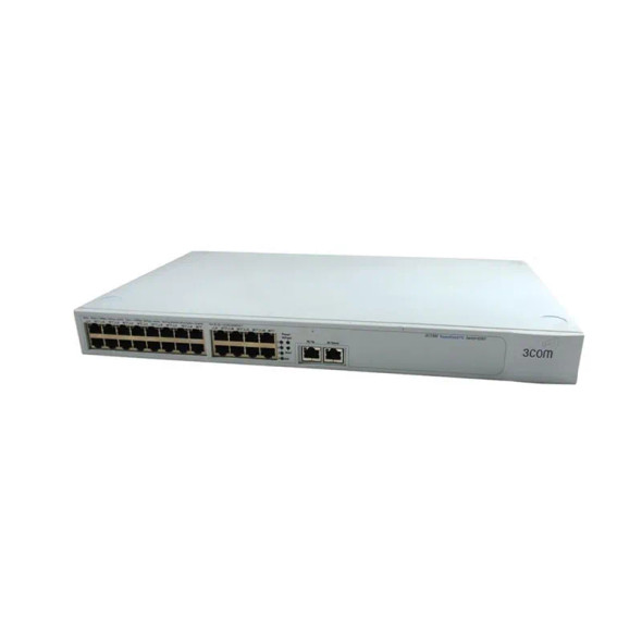 3C17300A - 3com 4200-26 24xRJ-45 Ports 10/100Base-TX + 2xCopper Gigabit Uplink Ports Layer2 Managed Fast Ethernet Switch