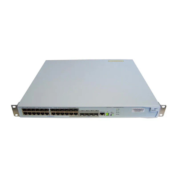 3CR17771-91 - 3Com 4500G 24xRJ-45 Ports PoE 10/100/1000Base-T + 4xDual-Personality Combo SFP Ports Layer3 Managed Gigabit Ethernet Switch