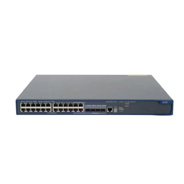 3CRS42G-24-91 - 3com 4210G-24 24xRJ-45 Ports 10/100/1000Base-T + 4xSFP (mini-GBIC) Layer2 Managed Stackable Ethernet Network Switch