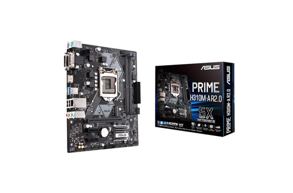 90MB0Z10-M0EAY0 - ASUS Prime H310M-A R2.0 Desktop Motherboard Intel H310 Chipset Socket H4 LGA-1151