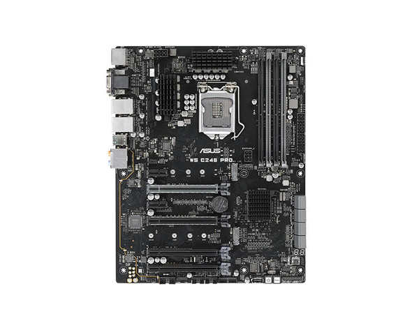 90SW00E0-M0EAY0 - Asus WS C246M PRO Socket LGA1151 Intel C246 Chipset Micro-ATX System Board (Motherboard)