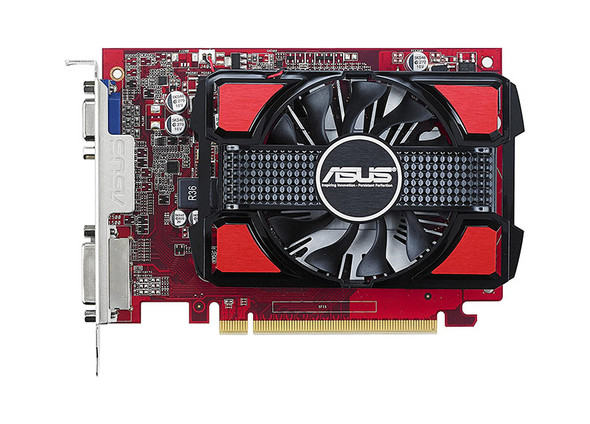 90YV04T0-M0NA00 - ASUS Radeon R7 240 2GB 128-Bit DDR3 PCI Express 3.0 VGA/ DVI/ HDMI Low Profile Video Graphics Card