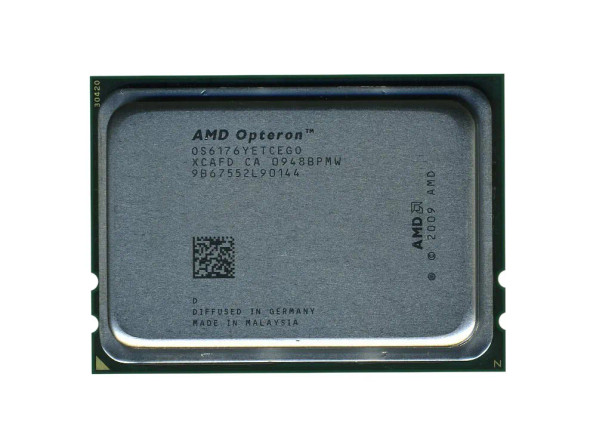 AMD6176 - AMD Opteron 6176 Dodeca-core (12 Core) 2.30GHz 3200MHz HTL 12MB L3 Cache Socket G34 Processor