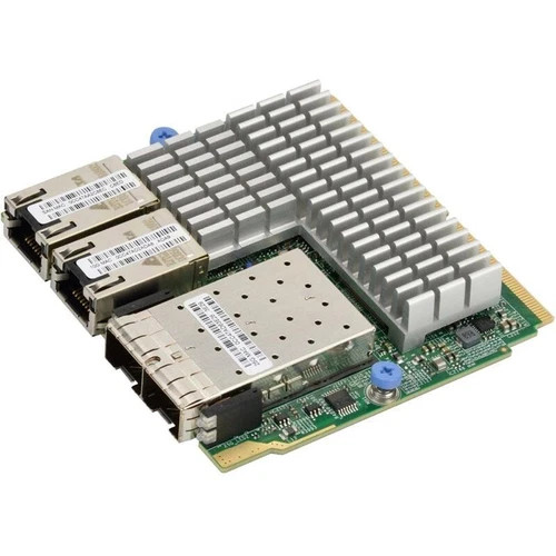 AOC-MH25G-M2S2TM - Supermicro AOC-MH25G-m2S2TM 2-Ports 25Gigabit + 2-Ports 10Gigabit Ethernet Adapter
