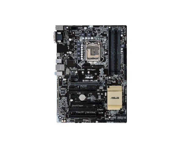 B150-PLUS - Asus LGA1151 Intel B150 DDR4 Quad CrossFireX SATA3 USB3.0 M.2 A GbE ATX System Board (Motherboard)