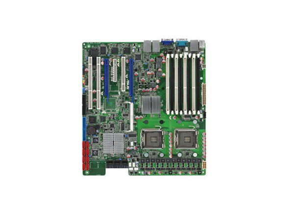DSEB-DG - ASUS Server Board Intel 5400 Enhanced SpeedStep Technology Socket J 1600MHz, 1333MHz, 1066MHz, 667MHz FSB 64GB DDR2 SDRAM DDR2-667/PC2-5300, DDR2-533/PC2-4200, DDR2-400/PC2-3200 SSI EEB 3.61