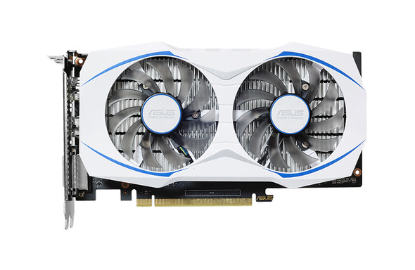 DUAL-GTX1050-O2G - ASUS NVIDIA Geforce GTX 1050 2GB 128-Bit GDDR5 HDMI / DisplayPort / Dual-Link DVI-D PCI Express 3.0 x16 Video Graphics Card