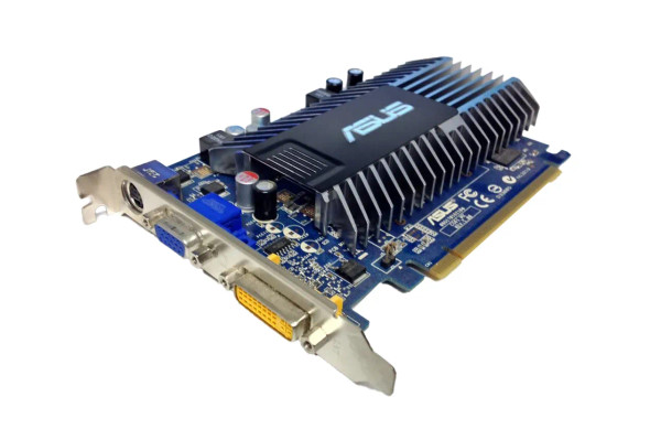 EN8400GS - ASUS NVIDIA Geforce 8400GS 512MB DDR2 64-Bit VGA/ DVI/ HDMI Low Profile PCI Express 2.0 x16 Video Graphics Card