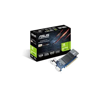 GT710-SL-1GD5-BRK - Asus NVIDIA GeForce GT 710 1GB GDDR5 VGA/DVI/HDMI PCI-Express Video Card