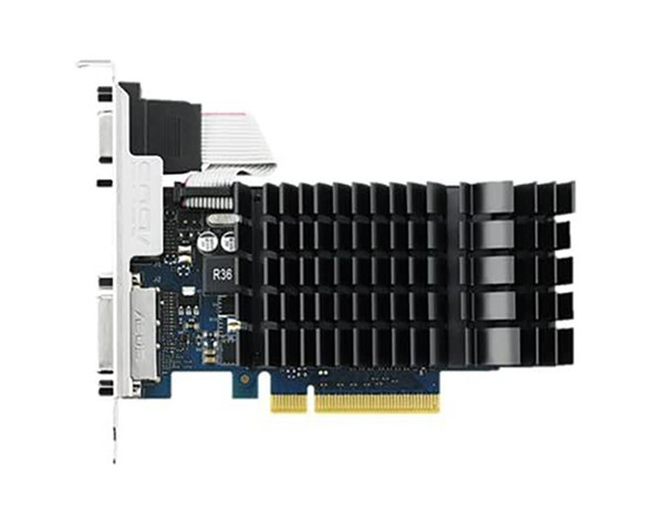 GT730-2GD3-CSM - ASUS nVidia GeForce GT 730 2GB DDR3 VGA/DVI/HDMI PCI-Express Video Card