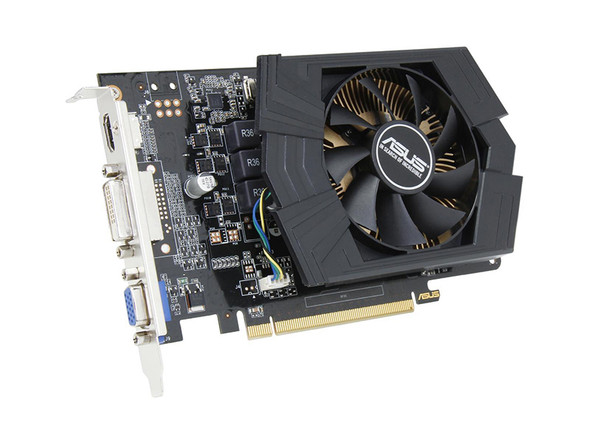 GT740-OC-2GD5 - ASUS GeForce GT 740 2GB GDDR5 128-Bit HDMI D-Sub HDCP Support DVI-D PCI Express 3.0 Video Graphics Card