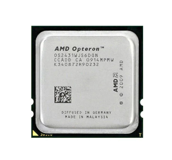 OS2431WJS6DGN - AMD Opteron 2431 Hexa-core (6 Core) 2.40GHz 2400MHz HTL 6MB L3 Cache Socket F (1207) Processor