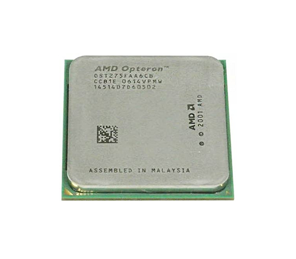 OST275FAA6CB - AMD Opteron 275 Dual-core (2 Core) 2.20GHz 1000MHz HTL 2MB L2 Cache Socket 940 Processor