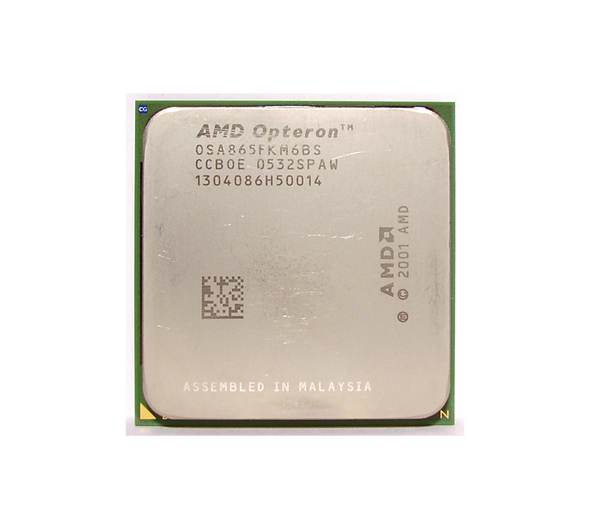 OST865FKQ6BS - AMD Opteron 865 Dual-core (2 Core) 1.80GHz 1000MHz HTL 2MB L2 Cache Socket 940 Processor