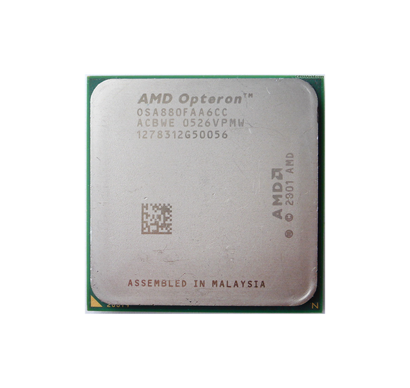 OST880FAA6CC - AMD Opteron 880 Dual-core (2 Core) 2.40GHz 1000MHz HTL 2MB L2 Cache Socket 940 Processor