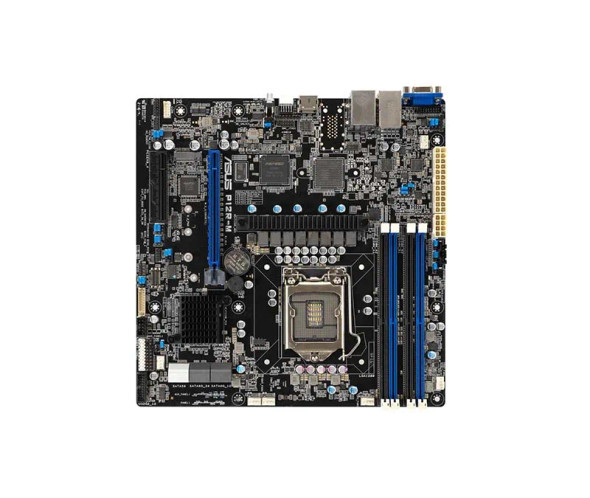 P12R-M - Asus Socket LGA1200 Intel C252 Chipset Micro-ATX System Board (Motherboard) Supports Xeon E-2300 Series DDR4 4x DIMM