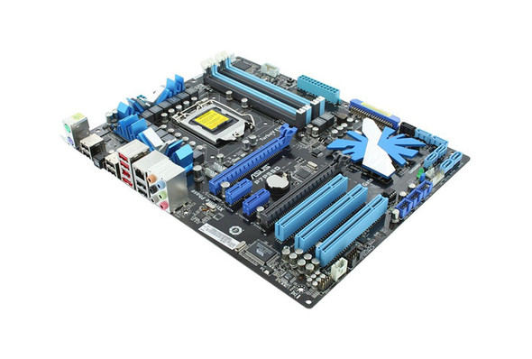 P7P55D - Asus Socket LGA1156 Intel P55 Express Chipset ATX System Board (Motherboard) Supports Core i7 / Core i5 Series DDR3 4x DIMM