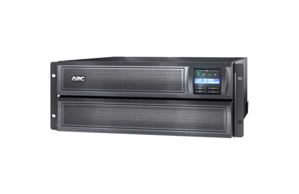 SMX2200HV - APC Smart-UPS X, Line Interactive, 2200VA, Rack/tower convertible 4U, 208V-230V, 8x C13+2x C19 IEC, SmartSlot, Extended runtime, Short depth